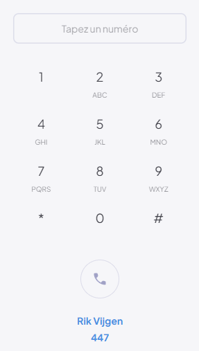 Dialpad idle